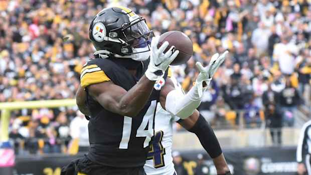 Pittsburgh Steelers wide receiver George Pickens